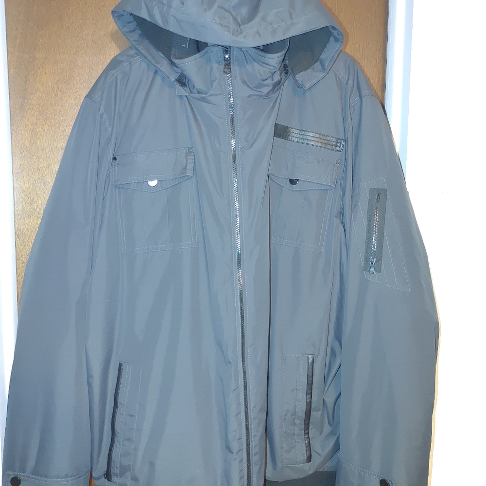 Sean John Hooded Cold Weather Coat